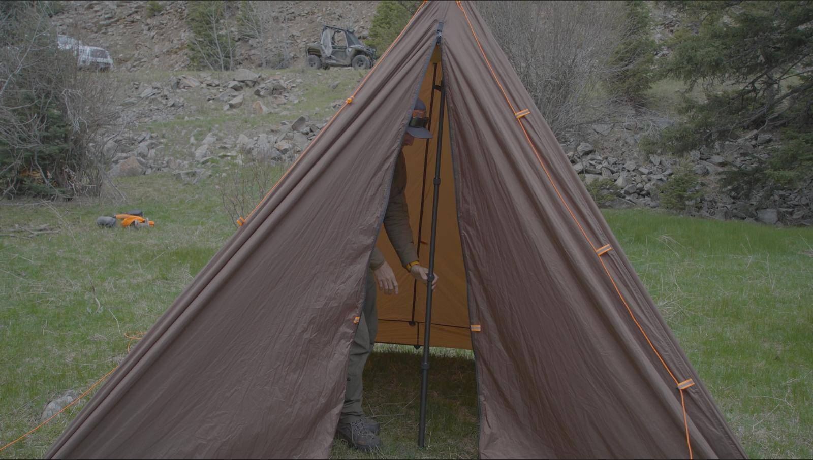 Madison Pop-Up Carbon Fiber Tipi Pole
