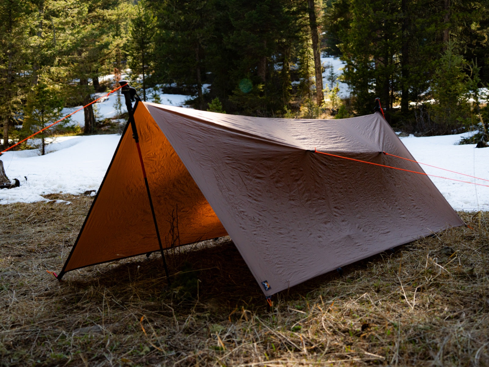 lightweight camping tarp VIAM Outdoors | Granite Peak Ultralight Water Proof Tarp | 1.9oz