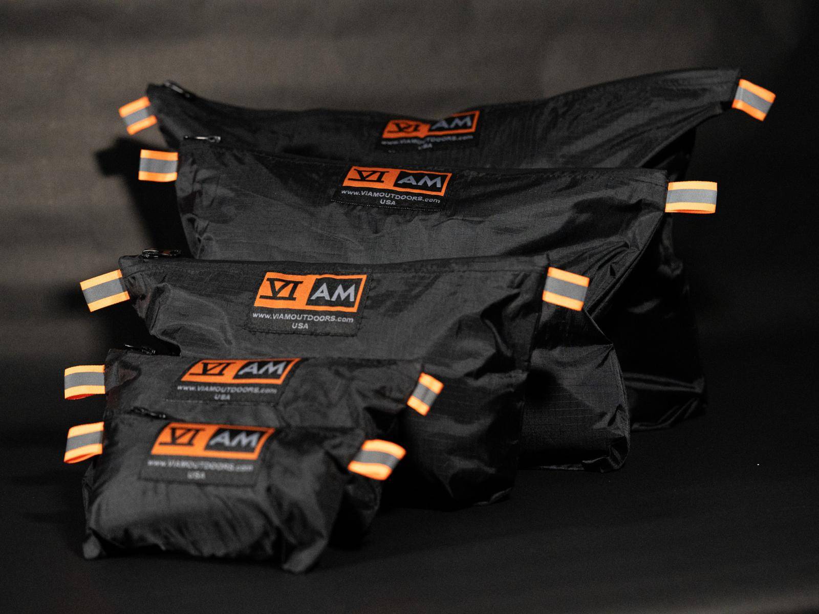 TOP LOAD- 1.9oz Lightweight B3's (Big Belt Bags)- Black 5 Pack