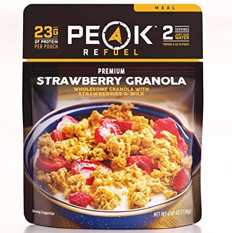 Peak Refuel Strawberry Granola – 2 Servings