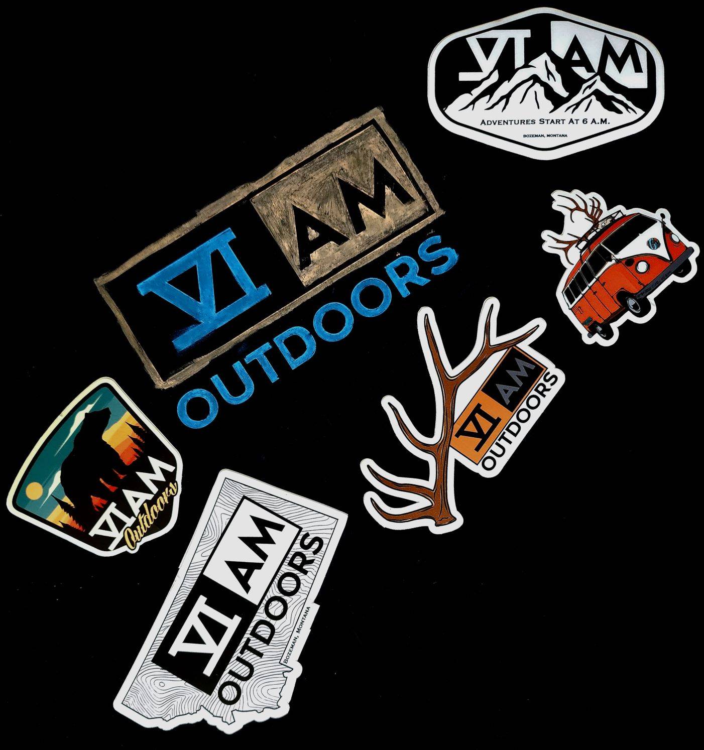 VIAM Outdoors Sticker Pack